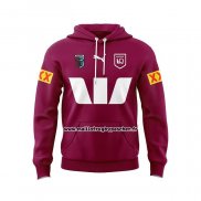 Sweats A Capuche Queensland Maroons Rugby 2024 Rouge