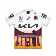 Maillot Enfant Brisbane Broncos Rugby 2024 ANZAC