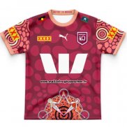 Maillot Enfant Queensland Maroons Rugby 2024 Indigene