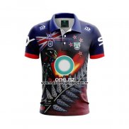 Maillot Polo Nouvelle-zelande Warriors Rugby 2024 ANZAC