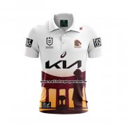 Maillot Polo Brisbane Broncos Rugby 2024 ANZAC