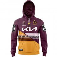 Sweats A Capuche Brisbane Broncos Rugby 2024 Domicile